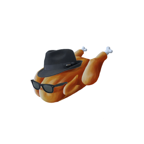 Logo Four Fried Chickens - Tributo Blues Brothers