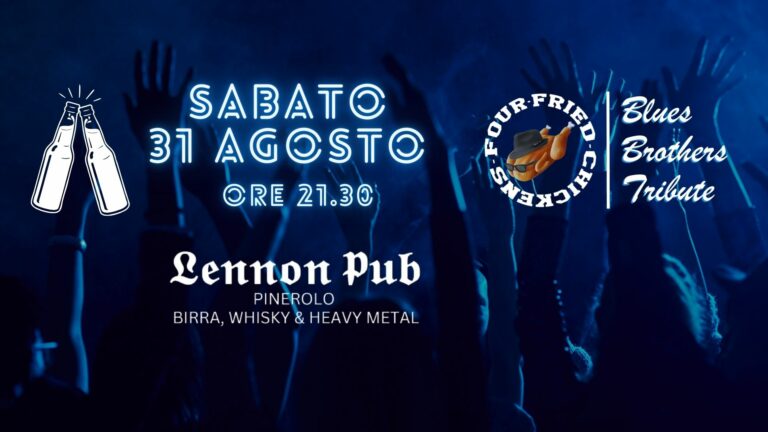 31 Agosto 2024 – Lennon Pub Pinerolo